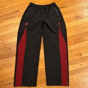Darc Sport Black and Red Track Pants